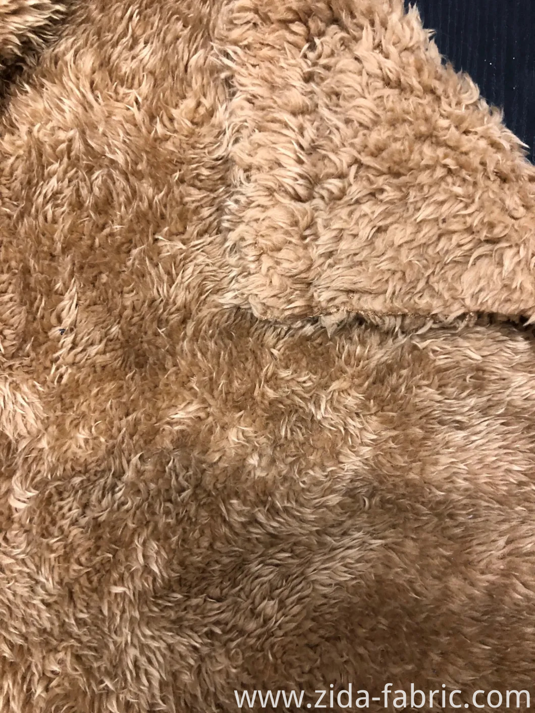 100%Polyester Double Side Shuveteen Knitted Fleece Fabric